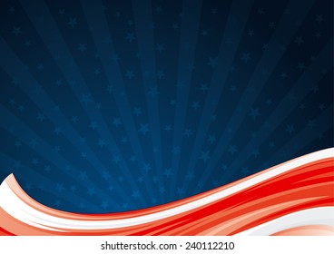 Fourth of July Background America