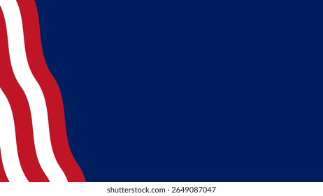 Fourth of July background illustration with copy space, usa independence day background illustration with the stars	
