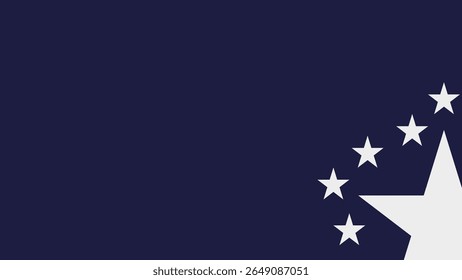 Ilustración de fondo del 4 de julio con espacio de copia, ilustración de fondo del día de la independencia de los Estados Unidos con las estrellas	
