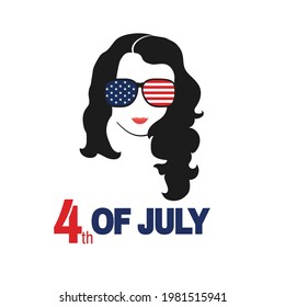 Antecedentes del 4 de julio, Día de la Independencia de Estados Unidos 4 de julio diseño tipográfico Estados Unidos
