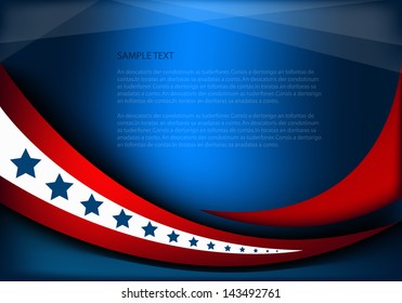 fourth of july background vector independent day of america united state for freedom board for text and message design