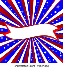 Fourth of july banner