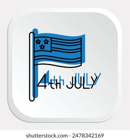 Fourth of July Icons: Celebrate Independence Day with Dynamic Graphics