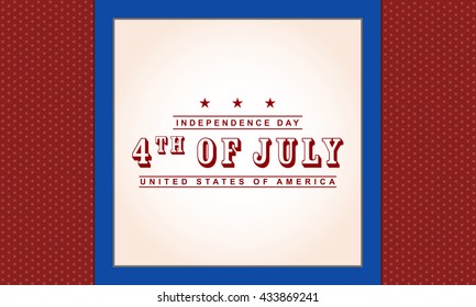 Fourth of July, Independence day background