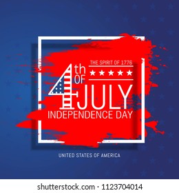 Fourth of july independence day celebration of United States