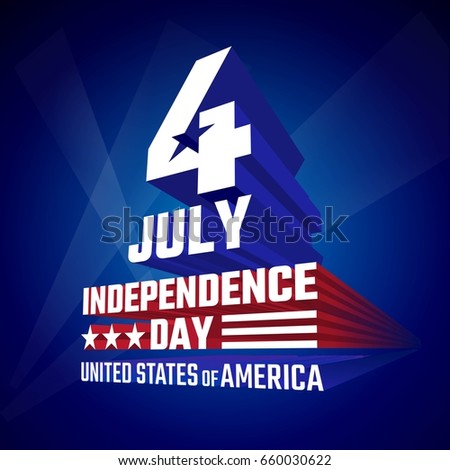 fourth july independence day greeting card stock vector royalty july 4th greeting cards