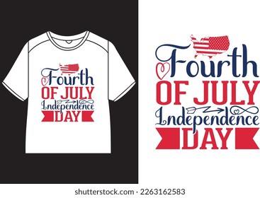 Fourth of July independence day T-Shirt Design