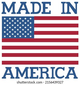 Fourth of July Independence Day Vector illustration, 4th of July greeting in United States national flag colors and hand lettering text Happy Independence Day.