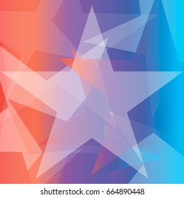 Fourth of July. Independence day. Vector sign