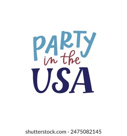 Fourth of July party in the USA