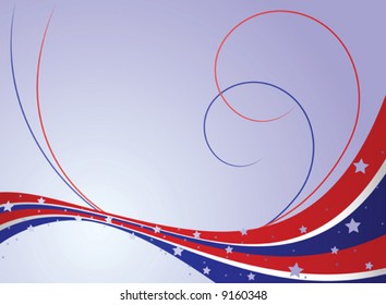 Fourth of July Patriotic Background