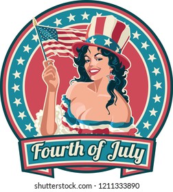 Fourth of July symbol