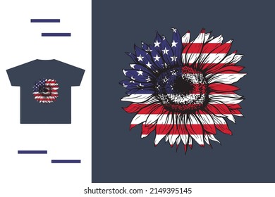 Fourth of July t shirt design