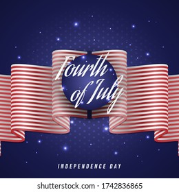 Fourth of July, United States Independence Day Poster