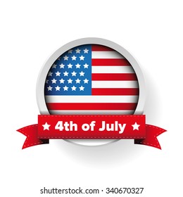Fourth of July - USA flag