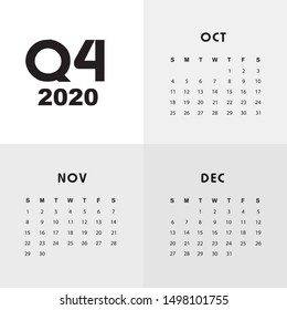 Fourth Quarter Of Calendar 2020
