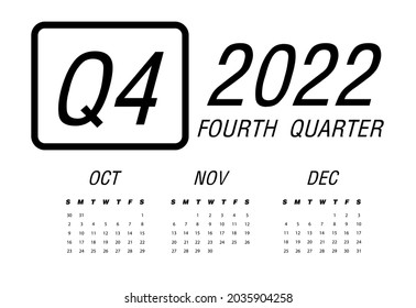 Fourth quarter of calendar 2022
