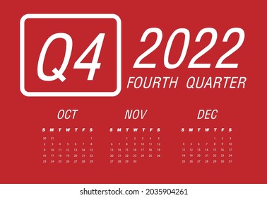 Fourth quarter of calendar 2022
