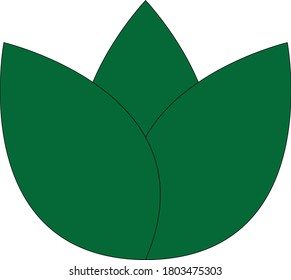 Fower design logo vector stock