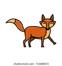 Fox animal cartoon