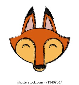 Fox animal cartoon