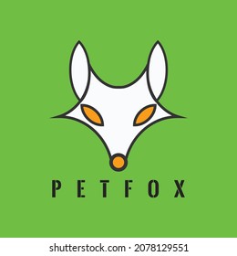 Fox animal head vector logo and symbols