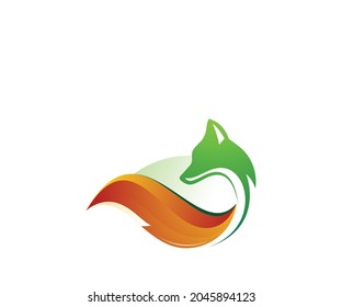 plantilla de diseño del logotipo de zorro