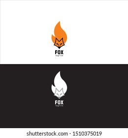 Fox Animal Logo in Vector