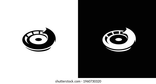 Modern gestaltetes Fox-Arena-Logo, attraktiv für die Unterhaltungswelt 5