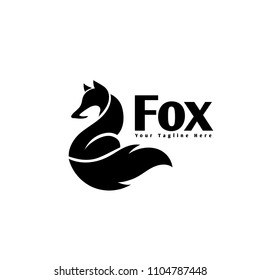 fox art back view logo