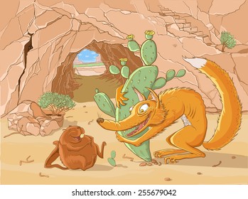 Fox and beaver