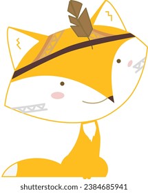 vector de ilustración plana de estilo boho