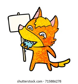 Fox-Cartoon-Charakter