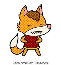 fox cartoon character