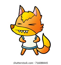 Fox-Cartoon-Charakter