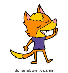 fox cartoon character