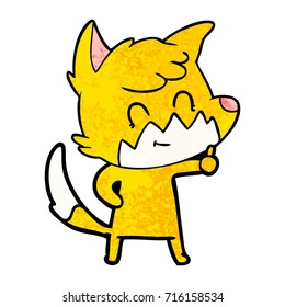 personagem de desenho animado fox