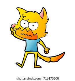 fox cartoon character
