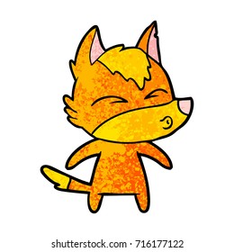 personagem de desenho animado fox