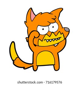 Fox-Cartoon-Charakter