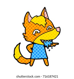 fox cartoon character