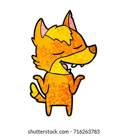 fox cartoon character