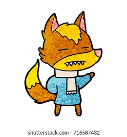 fox cartoon character