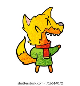 fox cartoon character