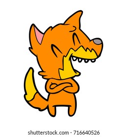 Fox-Cartoon-Charakter