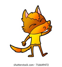 fox cartoon character