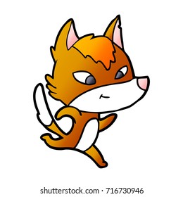 personagem de desenho animado fox