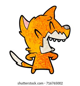 Fox-Cartoon-Charakter
