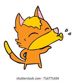 fox cartoon character
