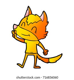 fox cartoon character